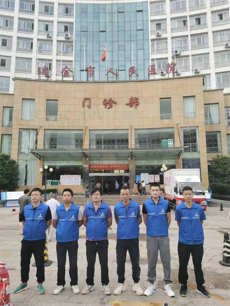 恭喜深圳市公海彩船搬迁有限公司中标江西省瑞金市人民医院搬迁项目